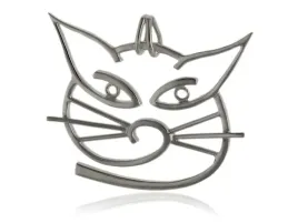 wisior-kot-kotek-cat-kicius-mordka-kontur-w0478