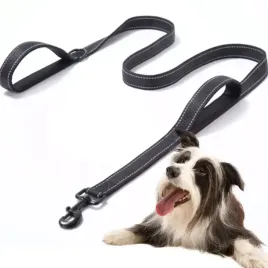 smycz-dla-psa-double-handle-treningowa-odblask-rico-18m-mocna-czarna-20