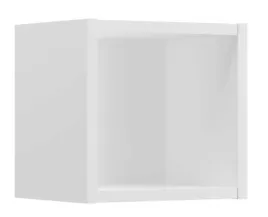biala-szafka-lazienkowa-kostka-wiszaca-28x25-cm-kwadrat-otwarta