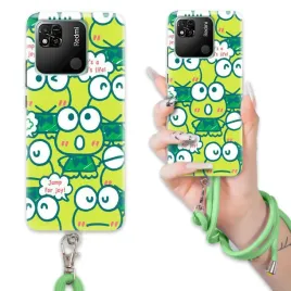 etui-do-xiaomi-redmi-10a-case-wytrzymaly-bajka-keroppi-sznurek-zielony-wz