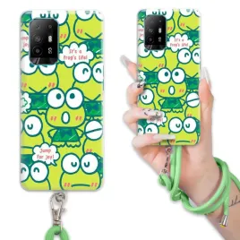 etui-do-oppo-a94-5g-case-wytrzymaly-bajka-keroppi-sznurek-zielony-wzory