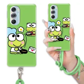 etui-do-motorola-edge-x30-pro-case-bajka-keroppi-sznurek-zielony-mix-wzorow