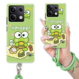 etui-do-xiaomi-redmi-note-13-5g-case-bajka-keroppi-sznurek-zielony-mix-wz
