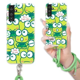 etui-do-samsung-a14-5g-case-wytrzymaly-bajka-keroppi-sznurek-zielony-wz