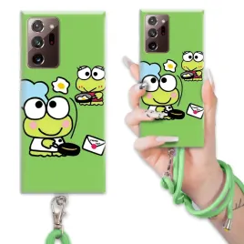 etui-do-samsung-note-20-ultra-case-bajka-keroppi-sznurek-zielony-mix-wzorow