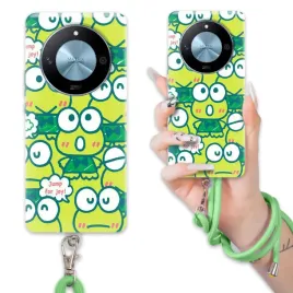 etui-do-huawei-magic-6-lite-case-bajka-keroppi-sznurek-zielony-mix-wzorow