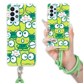 etui-do-samsung-a23-5g-case-wytrzymaly-bajka-keroppi-sznurek-zielony-wz