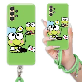 etui-do-samsung-a13-4g-case-wytrzymaly-bajka-keroppi-sznurek-zielony-wz