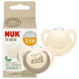 nuk-smoczek-uspokajajacy-silikonowy-for-nature-0-6m