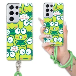 etui-do-samsung-s21-ultra-case-wytrzymaly-bajka-keroppi-sznurek-zielony-wz