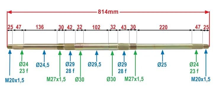 os-tylna-power-force-atv-waga-z-opakowaniem-3-23-kg