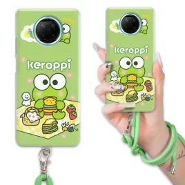 etui-do-xiaomi-redmi-note-9-5g-case-bajka-keroppi-sznurek-zielony-mix-wzory