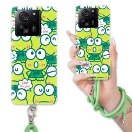 etui-do-xiaomi-13t-case-wytrzymaly-bajka-keroppi-sznurek-zielony-mix-wzor