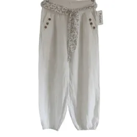 40-42-puro-lino-spodnie-made-in-italy-wloskie-biel-guziki-len-lniane