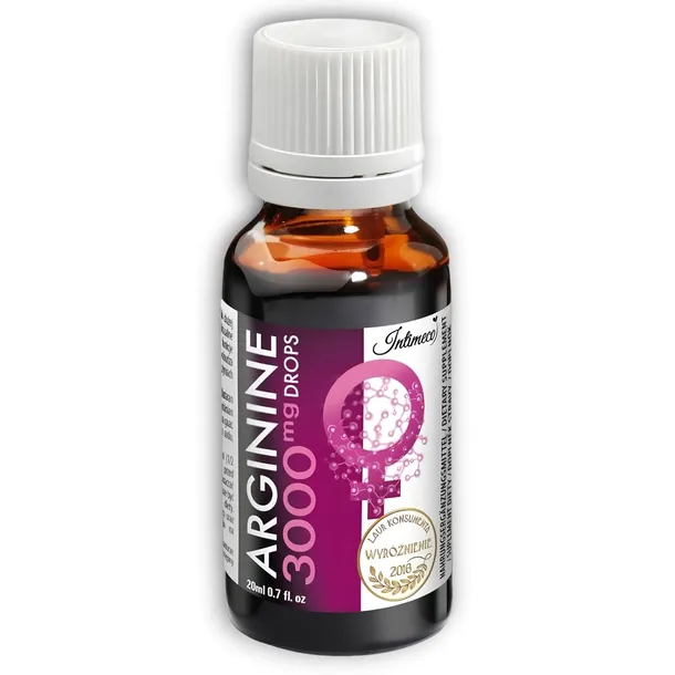 Krople dla Kobiet na Zwiększenie Libido 20 ml Koncentrat Argininy 3000 mg