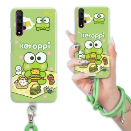 etui-do-huawei-nova-5-case-wytrzymaly-bajka-keroppi-sznurek-zielony-wzory
