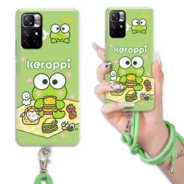 etui-do-xiaomi-redmi-note-11s-case-bajka-keroppi-sznurek-zielony-mix-wzorow