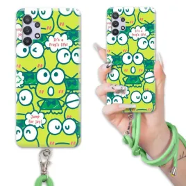 etui-do-samsung-a32-case-wytrzymaly-bajka-keroppi-sznurek-zielony-wzory