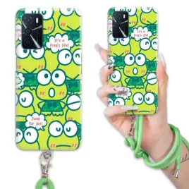 etui-do-oppo-a16s-case-wytrzymaly-bajka-keroppi-sznurek-zielony-mix-wzory