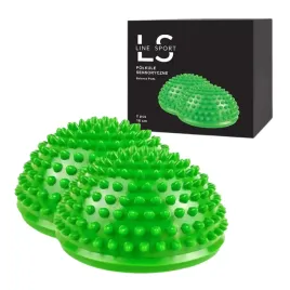 polkule-sensoryczne-jezyki-poduszki-do-cwiczen-line-sport-2szt-16cm-zielony