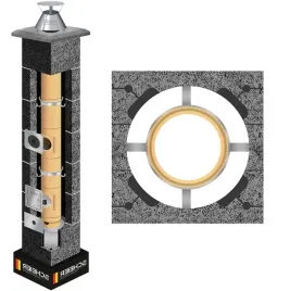 komin-systemowy-ceramiczny-turbo-15m-fi-140-gaz-olej-system-k-36x36-cm