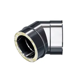 kzd-slim-kolano-izolowane-fi-160-10mm-45-stopni-komin-wklad-stal-zar