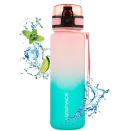 butelka-na-wode-motywacyjna-tritan-500ml-bidon-z-godzinami-rozowo-turkusowy