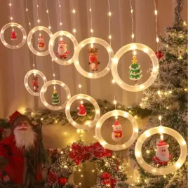 piekne-lampki-gwiazdki-wiszace-kurtyna-led-usb-choinka-mikolaj