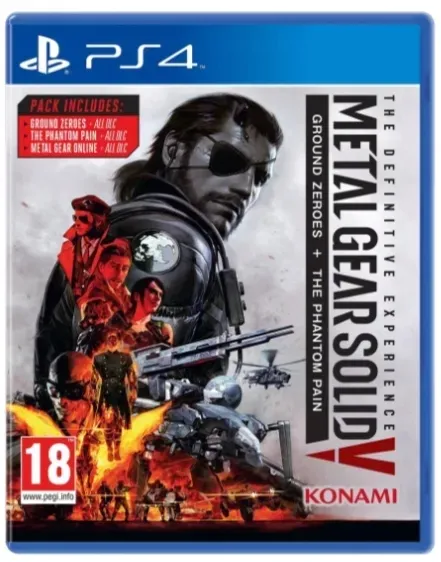 Metal Gear Solid V The Definitive Experience / MGS 5 / PS4 / Nowa / Folia