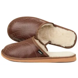 kapcie-meskie-cieple-z-skory-naturalnej-goralskie-pantofle-brazowe-40-46