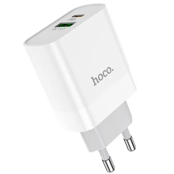 hoco-c80a-network-charger-pd20w-qc3-0-bialy-stan-nowy