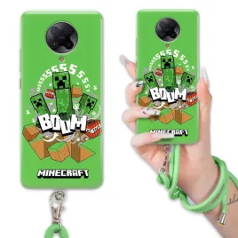 etui-do-xiaomi-poco-f2-pro-case-dla-chlopca-sznurek-zielony-minecraft-wz