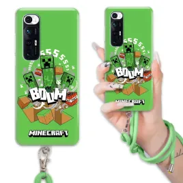 etui-do-xiaomi-mi-10s-case-dla-chlopca-sznurek-zielony-minecraft-wzory