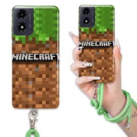 etui-do-motorola-g04-case-dla-chlopca-sznurek-zielony-minecraft-mix-wzory