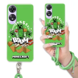etui-do-oppo-a58-5g-case-dla-chlopca-sznurek-zielony-minecraft-mix-wzorow