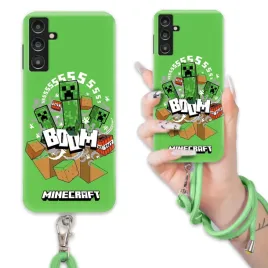 etui-do-samsung-a14-5g-case-dla-chlopca-sznurek-zielony-minecraft-mix-wz