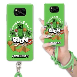 etui-do-xiaomi-poco-x3-case-dla-chlopca-sznurek-zielony-minecraft-mix-wz