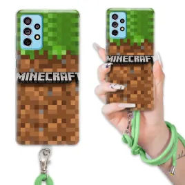 etui-do-samsung-a73-5g-case-dla-chlopca-sznurek-zielony-minecraft-mix-wz
