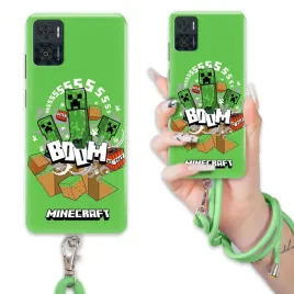 etui-do-motorola-e22i-case-dla-chlopca-sznurek-zielony-minecraft-wzory
