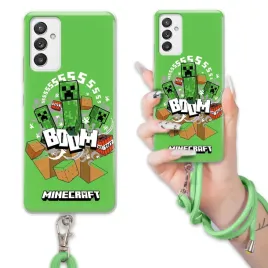 etui-do-samsung-a82-5g-case-dla-chlopca-sznurek-zielony-minecraft-mix-wz