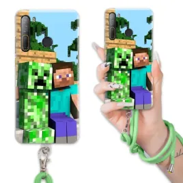 etui-do-htc-desire-d20-pro-case-dla-chlopca-sznurek-zielony-minecraft-wz