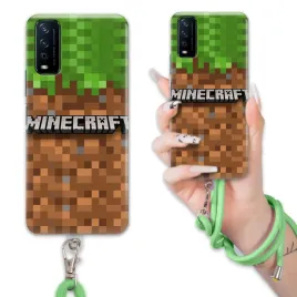 etui-do-vivo-y11s-case-dla-chlopca-sznurek-zielony-minecraft-wiele-wzorow