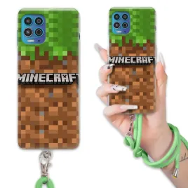etui-do-motorola-g100-case-dla-chlopca-sznurek-zielony-minecraft-wzory