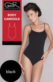 gatta-bezszwowe-body-camisole-black-xl