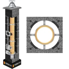 komin-systemowy-ceramiczny-turbo-4m-fi-100-gaz-olej-system-k-36x36-cm