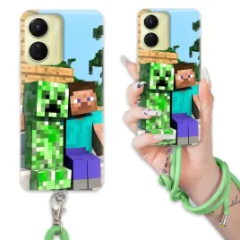 etui-do-vivo-y16-4g-case-dla-chlopca-sznurek-zielony-minecraft-mix-wzorow