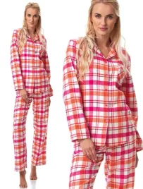 key-pizama-damska-lns-437-flanelowa-rozpinana-xl-42