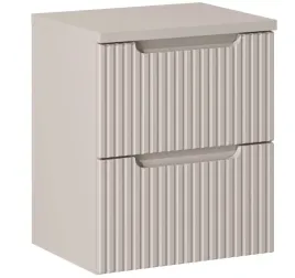 kaszmirowa-szafka-pod-umywalke-blat-50-cm-wiszaca-ryflowane-fronty-szuflady