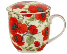 kubek-z-zaparzaczem-porcelanowy-pokrywka-sitko-kwiaty-maki