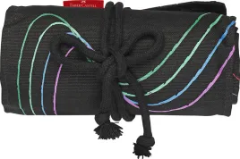 kredki-trojkatne-black-edition-piornik-rolowany-72-kol-faber-castell